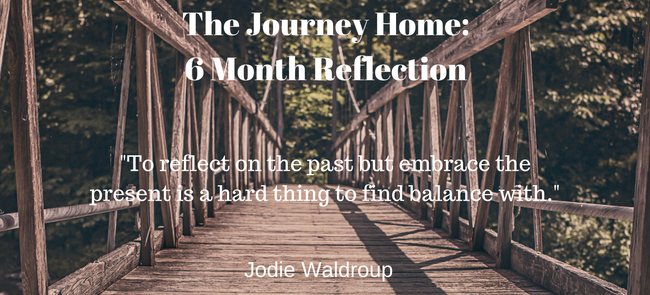 The Journey Home: 6 Month Reflection