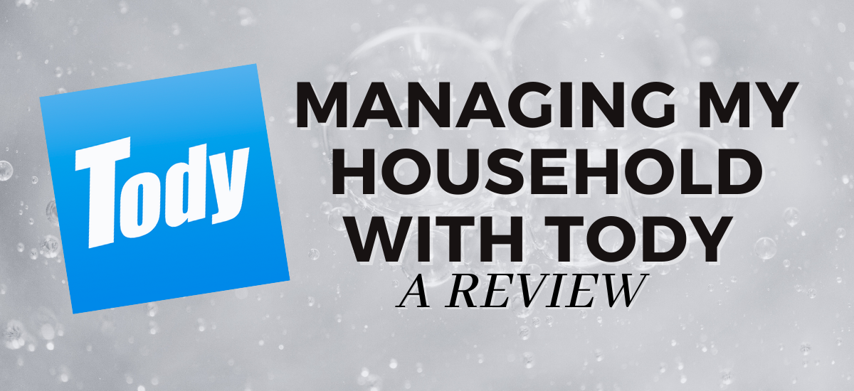 Managing my household with Tody: A Review